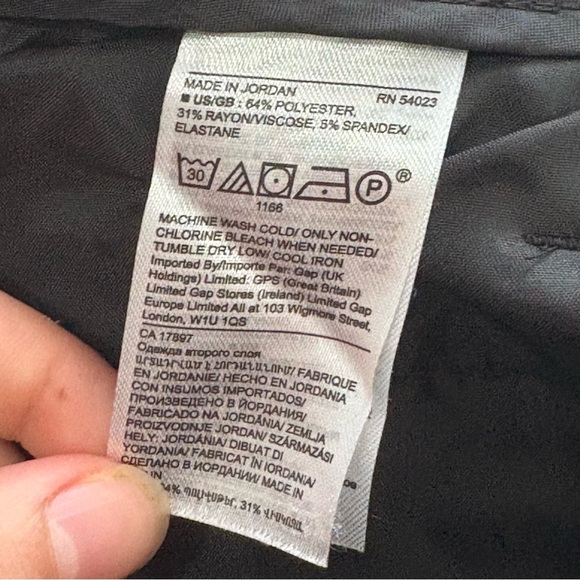 Banana Republic Women’s Black Tailored Dress Pants – Size 6 - Picture 4 of 5